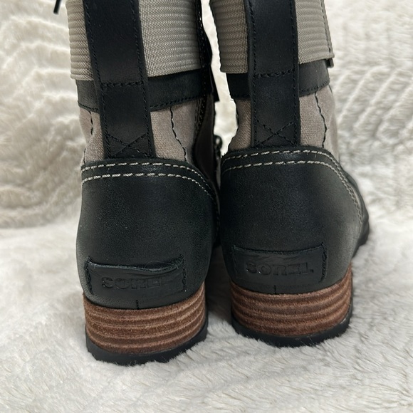 Sorel Major Carly Lace Up Leather/Canvas Boot Women’s US 7.5 NWOT Never Worn! - Picture 5 of 8